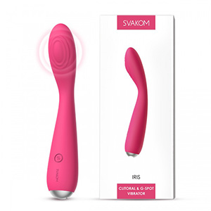 SVAKOM Iris Clitoral & G-spot Vibrator Sex Toy for Women 