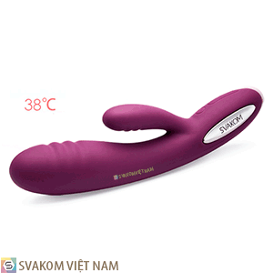 Svakom Adonis động cơ đôi mềm massage điểm G & máy rung làm ấm âm vật