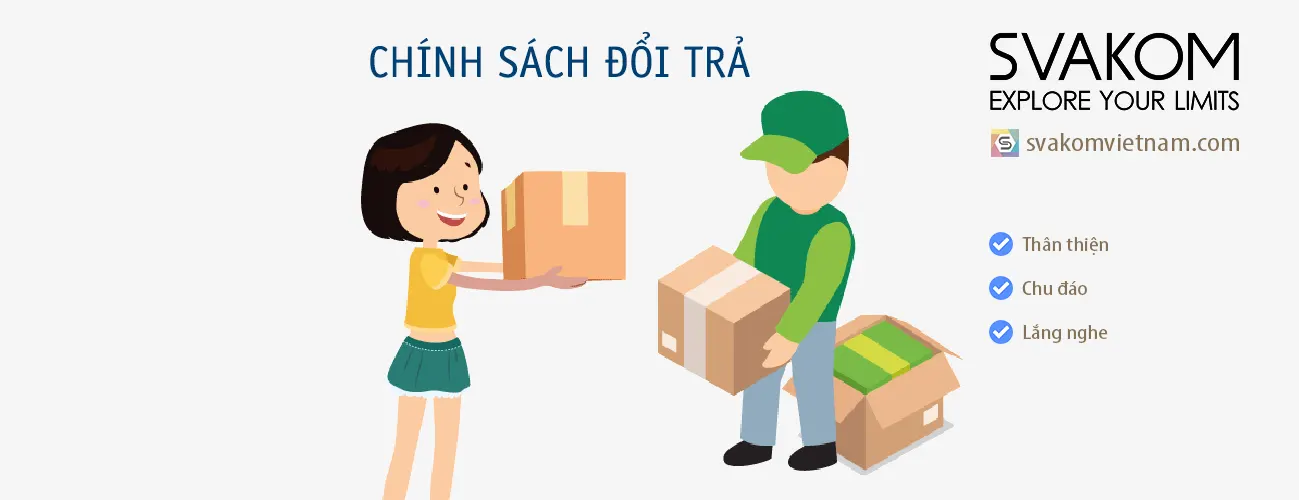 Chính sách đổi trả hàng hóa nhanh chóng